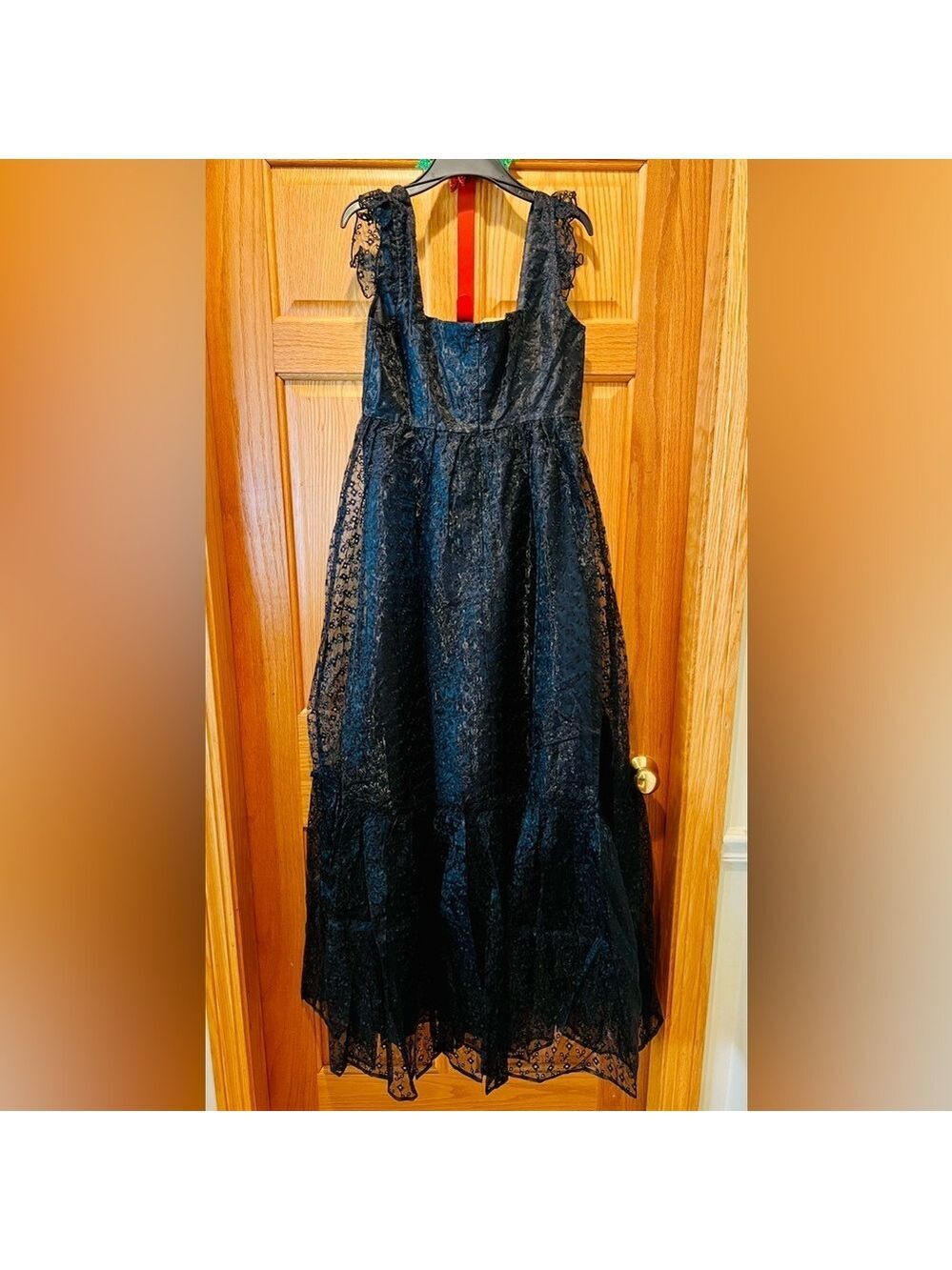 Dolls Kill dELiA*s Maxi Dress Broderie Anglaise Small Medium - Picture 7 of 16